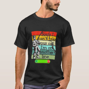 Vist 5 een andere lijn visretro Sunset T-shirt