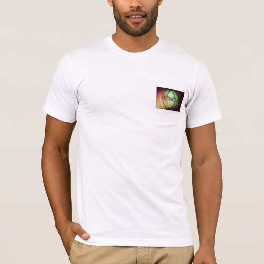 Vist agenda's - levensstructuur t-shirt (Voorkant)