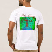 Vist agenda's - levensstructuur t-shirt (Achterkant)