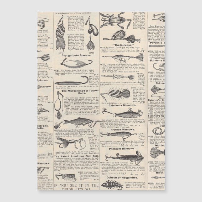  Vist: Antiek visser uit de jaren 1900 (Voorkant)