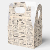  Vist: Antiek visser uit de jaren 1900 Bedankdoosjes (Geopend)