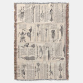  Vist: Antiek visser uit de jaren 1900 Deken (Voorkant Verticaal)