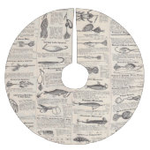  Vist: Antiek visser uit de jaren 1900 Kerstboom Rok (Voorkant)