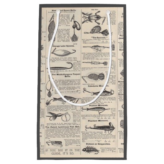  Vist: Antiek visser uit de jaren 1900 Klein Cadeauzakje (Voorkant)