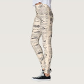  Vist: Antiek visser uit de jaren 1900 Leggings (Links)