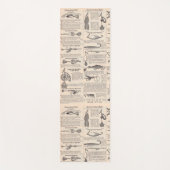  Vist: Antiek visser uit de jaren 1900 Yogamat (Voorkant)