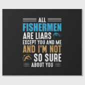 Vist Art All Fisherman Cadeaupapier (Vlak)