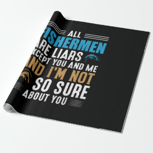 Vist Art All Fisherman Cadeaupapier