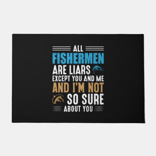 Vist Art All Fisherman Deurmat (Voorkant)