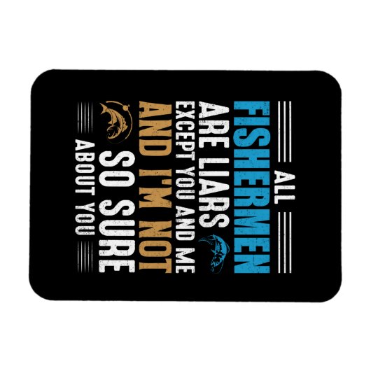 Vist Art All Fisherman Magneet (Horizontaal)