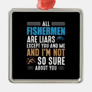 Vist Art All Fisherman Metalen Ornament
