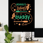 Vist Art Dad Fisher Friends Poster (Thuiskantoor)