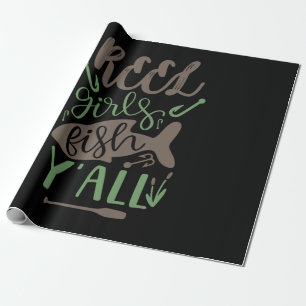 Vist Art Real Girls Fish Yall Cadeaupapier