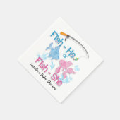 Vist Baby onthaal Baby shower Servet (Hoek)