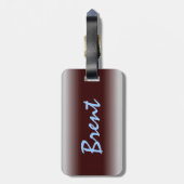 Vist Bagagelabel Polen (Achterkant verticaal)