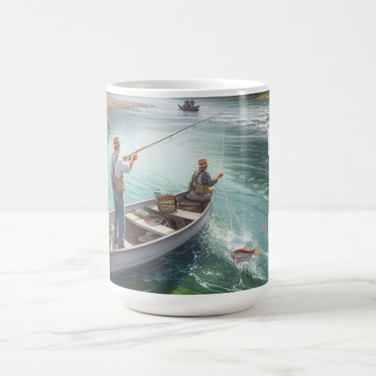 Vist Beste Pap Koffie Mok (Center)