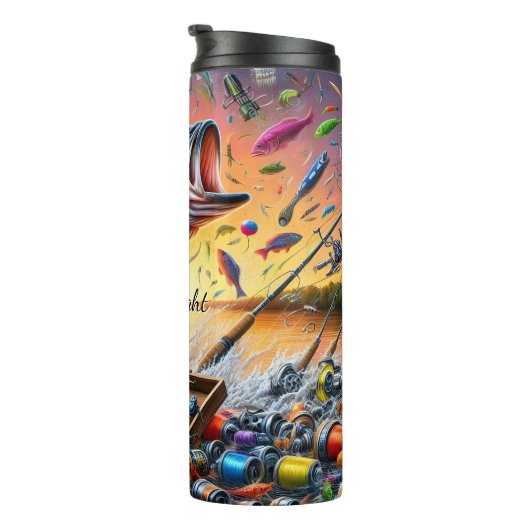 Vist Big Bass Sunset Thermosbeker (Geroteerd rechts)