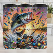 Vist Big Bass Sunset Thermosbeker