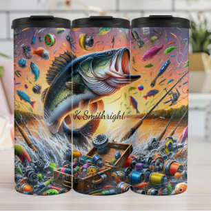 Vist Big Bass Sunset Thermosbeker