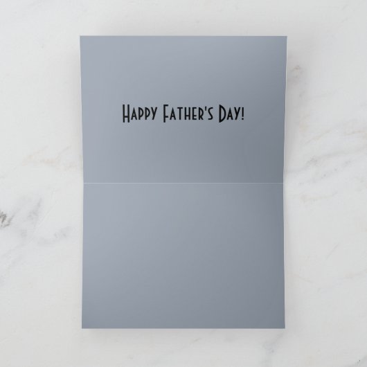 Vist Blauw Funny Droevig Uw Citaat van de Vraag ge Kaart (Binnen)