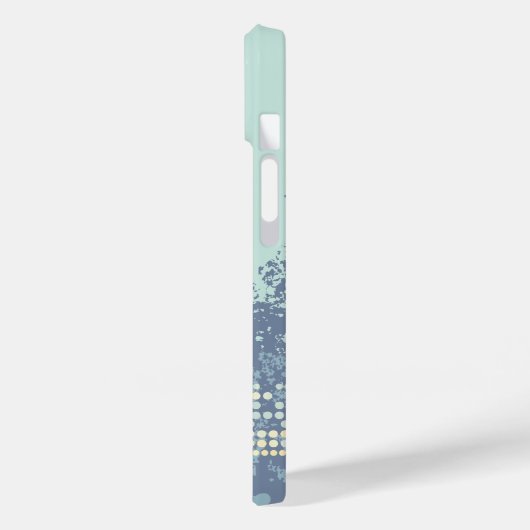 Vist blauwe spatten van groen water Case-Mate iPhone case (Achterkant / Links)