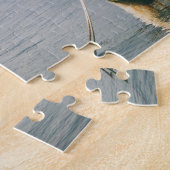 Vist Boat bij Picturesque Bay Legpuzzel (Zijkant)