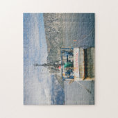 Vist Boat bij Picturesque Bay Legpuzzel (Verticaal)