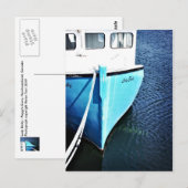 Vist Boat in Peggy's Cove Briefkaart (Voorkant / Achterkant)
