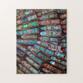 Vist Boat Jigzaag Complex Jigzaag Puzzle Extreme Legpuzzel (Verticaal)