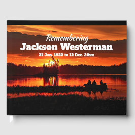 Vist Boat op het Memorial Guest Bomeer Gastenboek