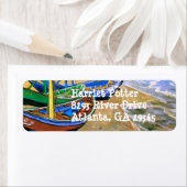 Vist Boats Beach Saintes-Maries Van Gogh Fine Etiket (Insitu)