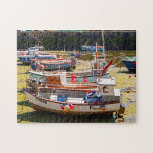 Vist Boats bij Mevagissey Legpuzzel