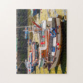 Vist Boats bij Mevagissey Legpuzzel (Verticaal)