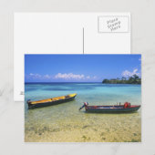 Vist Boats, Boston Beach, Port Antonio Briefkaart (Voorkant / Achterkant)