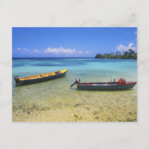 Vist Boats, Boston Beach, Port Antonio Briefkaart
