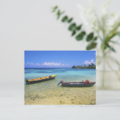 Vist Boats, Boston Beach, Port Antonio Briefkaart (Staand voorkant)