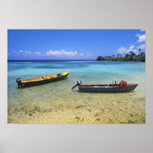Vist Boats, Boston Beach, Port Antonio Poster