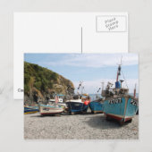 Vist Boats Cadgwith Cornwall England Briefkaart (Voorkant / Achterkant)