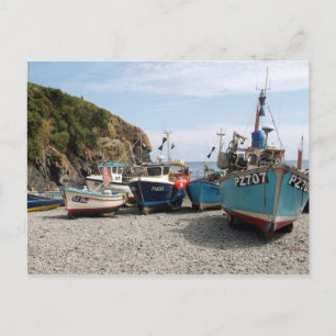 Vist Boats Cadgwith Cornwall England Briefkaart