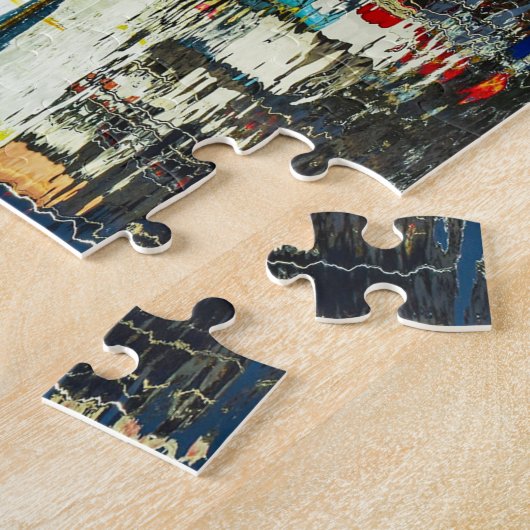 Vist Boats Cyprus. Jigzaag Puzzle Legpuzzel (Zijkant)