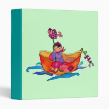 Vist Boats en een klein meisje Avery Multomap