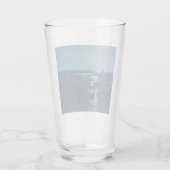 Vist Boats in de Moonlight (Camaret, Frankrijk) Glas (Achterkant)