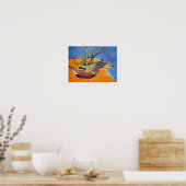 Vist boats op Beach Van Gogh Fine Art Poster (Keuken)