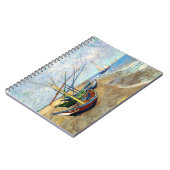 Vist Boats op de zangeres-Maries Beach Van Gogh ar Notitieboek (Linkerzijde)