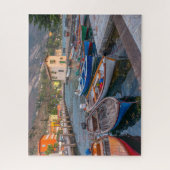 Vist Boats op het meer in Riva del Garda Italië Legpuzzel (Verticaal)