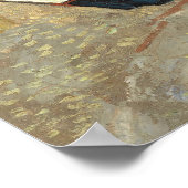 Vist Boats op het strand door Vincent Van Gogh Poster (Hoek)