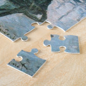 Vist Boats op Honfleur 1868 Monet Fine Art Legpuzzel (Zijkant)