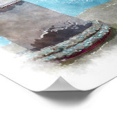 Vist Boats - Padstow Harbour, Cornwall, VK Poster (Hoek)