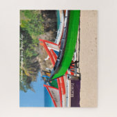 Vist Boats Puerto Rico.kerstgroeten Legpuzzel (Verticaal)