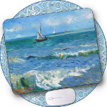 Vist Boats/Seascape in Saintes-Maries-van Gogh Muismat<br><div class="desc">Een afbeelding van een schilderij van Vincent van Gogh van "Gevist Boten en Zeegezicht in Saintes-Maries" op een Muismat. ►Personaliseer door aangepaste tekst,  een klein afbeelding en/of een logo toe te voegen. Maakt een stijlvol cadeau voor de klassieke kunst of Vincent van Gogh fan.</div>